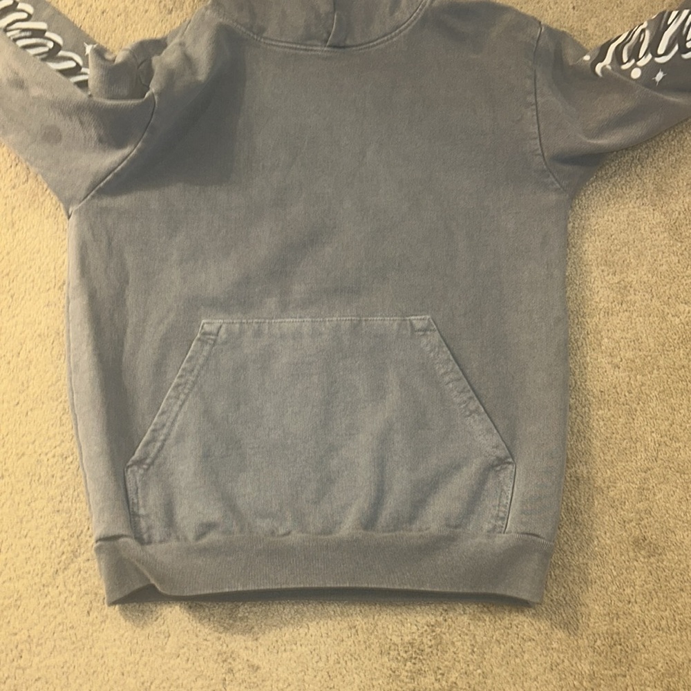 Talentless Teal Unisex Hoodie size M - Picture 5 of 8